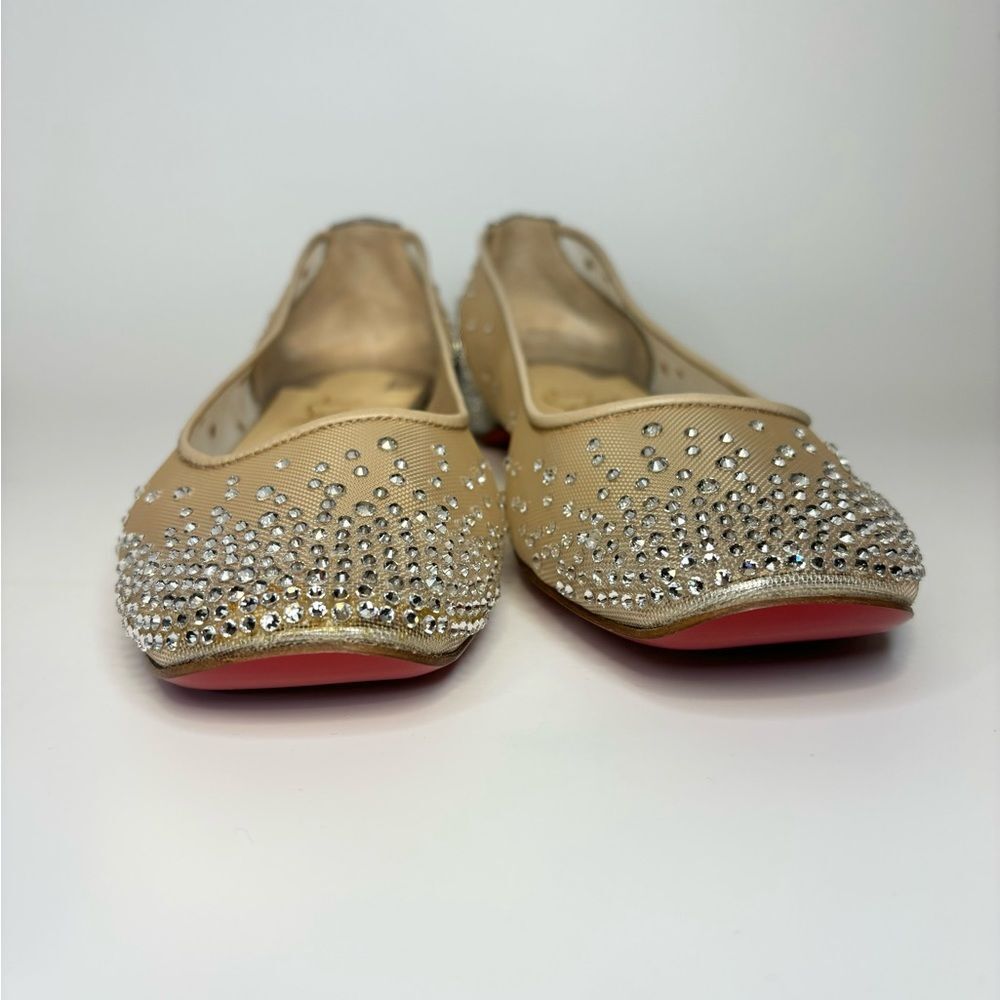 Christian Louboutin Patinotte Flat Strass 37 - Picture 4 of 14